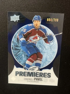 23-24 UD Ice Hockey Clear Cut Rookie Premiers 178 Ondrej Pavel /799 - Image 1 of 2