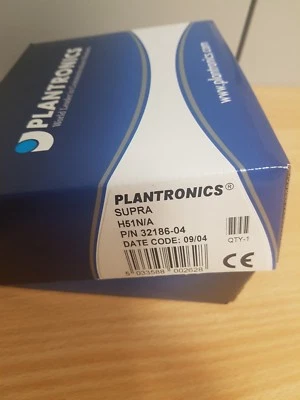 cuffie NUOVE Plantronics Supra Mono H51 N/A P/N 32186-04 - Immagine 1 di 4