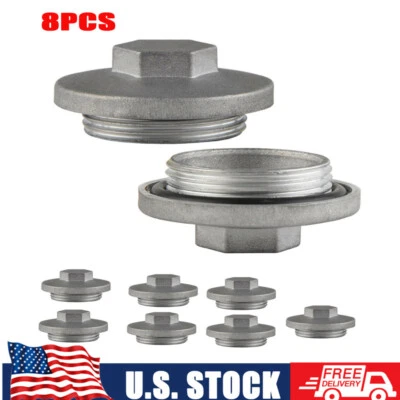 8 Set Tappet Rocker Arm Valve Adjust Cover For Honda CB550F CB750A CJ360T CX500 - Imagem 1 de 4