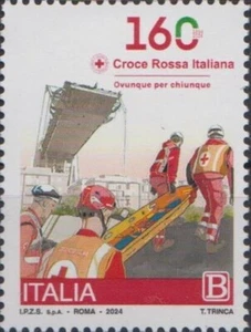 2024 Italia Repubblica centosessantesimo Croce Rossa NUOVO - Imagen 1 de 1