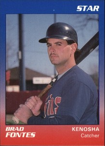1989 Kenosha Twins Star #5 Brad Fontes