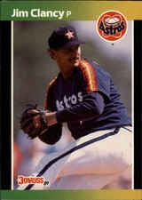 1989 Donruss Traded Houston Astros Baseball Card #32 Jim Clancy