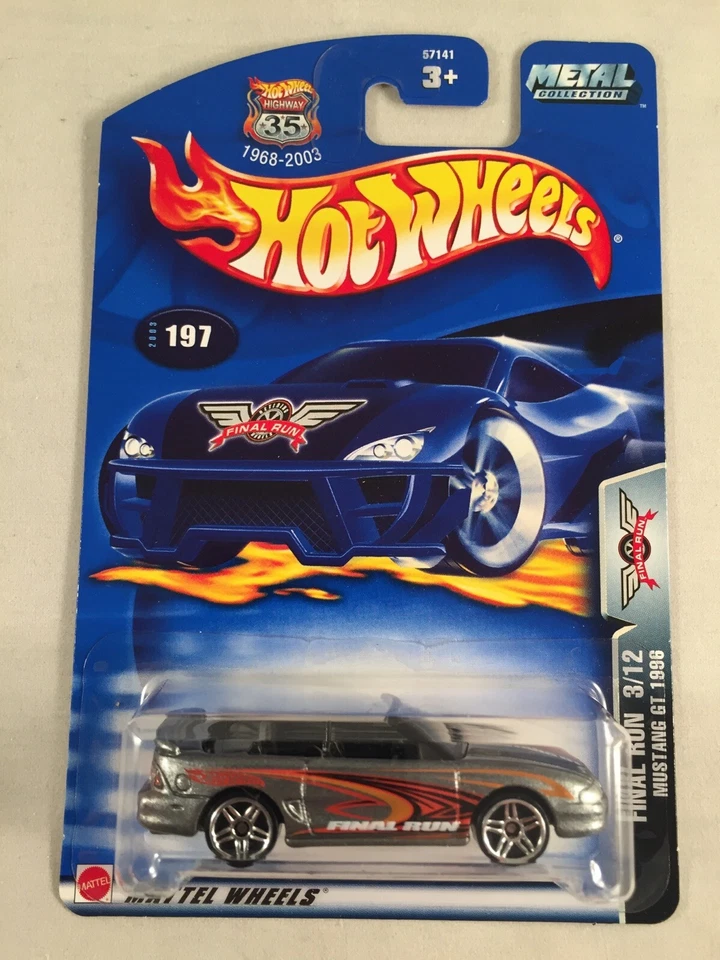 Hot Wheels Final Run 2003 Mustang GT 1996 #197 - Image 1 of 1