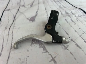 BMX Mid Old School Used Right Rear Alloy two Finger Brake Lever, Black/Silver - Picture 1 of 6