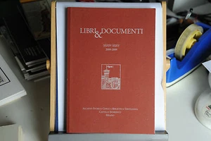 LIBRI & DOCUMENTI - nr. XXXIV-XXXV - 2008-2009 - DELLA BIBLIOTECA TRIVULZIANA - Imagen 1 de 1