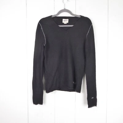Woolrich Cashmere Wool Sweater Womens SZ L V Neck Soft Cozy Casual Quiet Luxery - Image 1 of 4