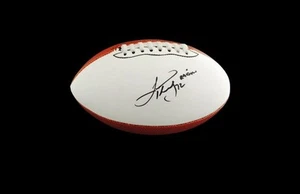 Lincoln Kennedy Oakland Raiders authentic signed full size football |CERT A40 - Picture 1 of 2
