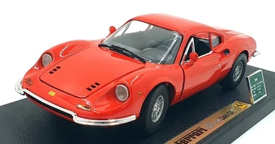 Anson escala 1/18 diecast - 30301-W Ferrari Dino 246GT rojo Foto 1 de 4