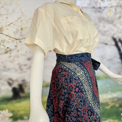 Blusa Top Camisa Vintage Años 80 Diane Von Furstenberg Amarillo Manteroso Poliéster  Foto 1 de 4