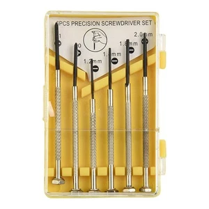 Práctico Destornillador Tuercas Reparación Electrónica Para Reloj Joyería - Imagen 1 de 13