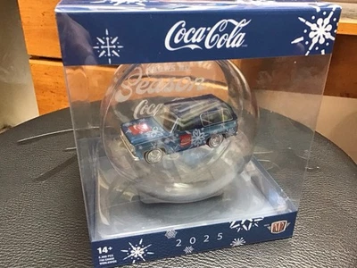 NEW 2025 M2 Machines Christmas Ornament Coca-Cola 1973 Chevrolet K5 Blazer VHTF - Image 1 of 2