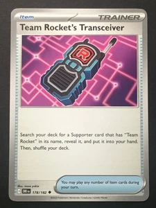 Team Rocket's Transceiver Uncommon SV10: Destined Rivals 178/182 NM - Picture 1 of 1