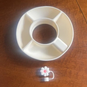 Snack Bowl para Taza Stanley, Bandeja Silicona para Snacks Compatible con Stanley 40oz - Imagen 1 de 3