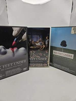 Six Feet Under - The Complete Seasons 1,2,3 DVDs - 14 Discs - Region 4 - image 1 of 4