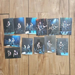 VINTAGE ORIGINAL 2002 SLAYER ON STAGE CONCERT PHOTO SET, TOM ARAYA KERRY KING - Picture 1 of 7