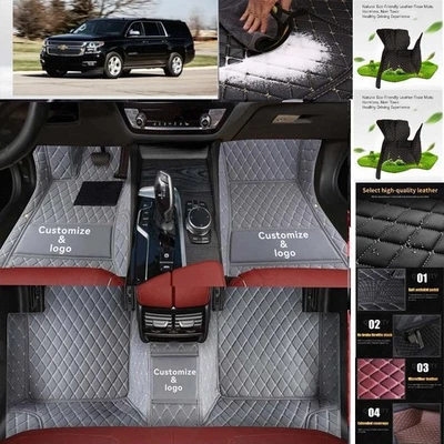 For Chevrolet Suburban Car Floor Mats All Weather Protection Floor Liners - Image 1 of 4