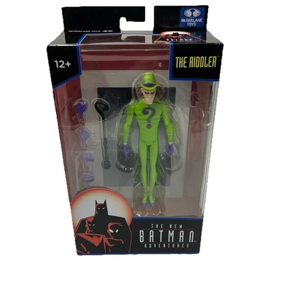 McFarlane DC Direct 全新蝙蝠侠冒险谜语者 6 人偶 全新 — 第 1/4 张图片