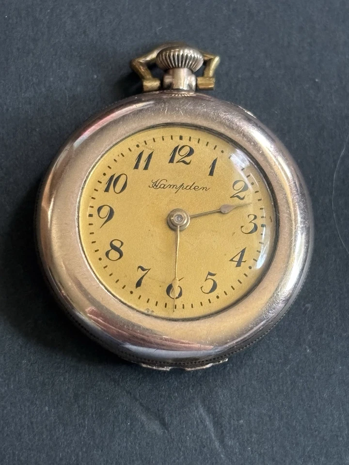 Orologio da tasca Hampden Molly Stark, funziona brevemente - Immagine 1 di 1