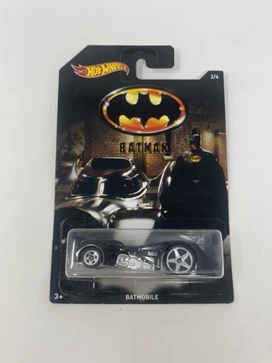 2014 Hot Wheels DC Comics Batman Movie Batmobile 2/6 - NEW - Image 1 of 2