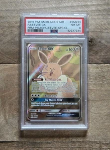 Pokémon Eevee GX TCG Sole e Luna SM233 PSA 8 - Foto 1 di 2