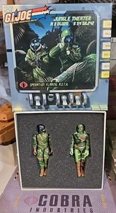 GI JOE ~ 2006 NIGHT & FRAG VIPER ~ JUNGLE THEATER ~ 100% & TARJETAS ~ M.O.T.H. POLILLA - Imagen 1 de 4