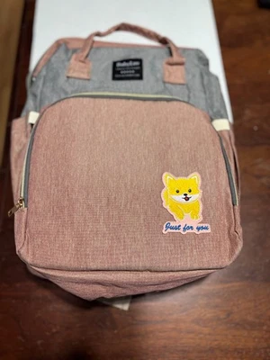 Mochila multifuncional Baby Luv Traveling Share bolsa de fraldas para bebê nova sem etiquetas - Imagem 1 de 4