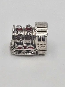 Pandora Harry Potter Hogwarts Express Train Sterling Silver Enamel Charm  - Picture 1 of 9