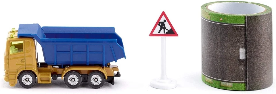 Siku 1600 - Super Série - Camion À Benne basculante construction avec Bande -