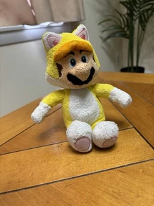 Cat Mario Plush - World of Nintendo - Super Mario 3D World Small 8" Tall - Picture 1 of 2