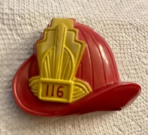 Vintage Fireman’s Hat # 116 Refrigerator Magnet GIFTCO Rubber/ Plastic - Picture 1 of 5