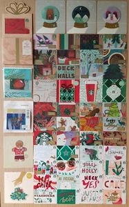 2018 Christmas Holiday Starbucks 55 gift cards Full lot complete set Unswiped BN - Picture 1 of 4