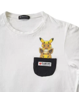 FAN OF PIKACHU & EIEVUI T-shirt Pocket Monsters Pokemon Centre Exclusive "RARE" - Bild 1 von 8