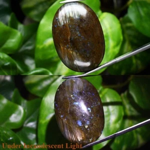 Huge! 78.93ct Oval Cab Natural Rainbow With Luster Labradorite Gemstone Africa - Picture 1 of 6