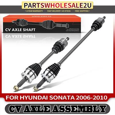 2x CV Axle Assembly for Hyundai Sonata 2006 2007-2010 2.4L Front Left & Right - Image 1 of 4