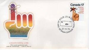 CANADA POST CODE,   1979  FDC16181 - Picture 1 of 1