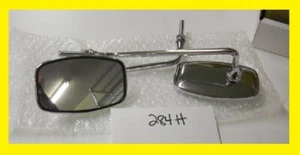 *1EA OEM HONDA MIRROR SET C70 PASSPORT 1980-81 (8MM STEMS) 88110-001-305 (S1110) - Picture 1 of 4