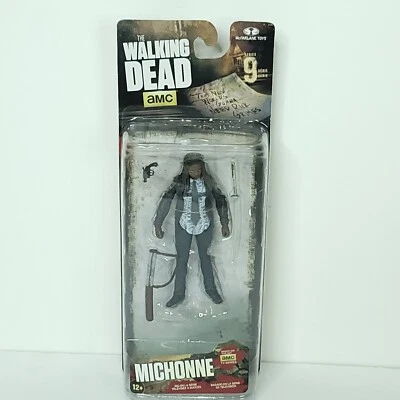 McFarlane Walking Dead Series 9 Michonne Action Figure NEW Sealed 4.75in - Image 1 of 4