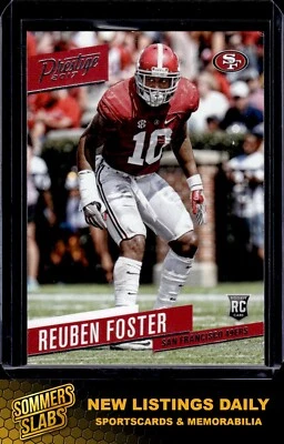 2017 Panini Prestige #230 Reuben Foster - Image 1 of 2