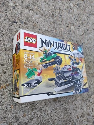 Lego set 70722 OverBorg Attack NINJAGO 100% complete w/ manual and Box - Image 1 of 4