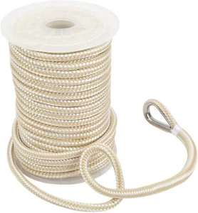 NovelBee 3/8 In X 200 Ft Double Braid Nylon Anchor Line with Thimble and Chuck - Bild 1 von 9