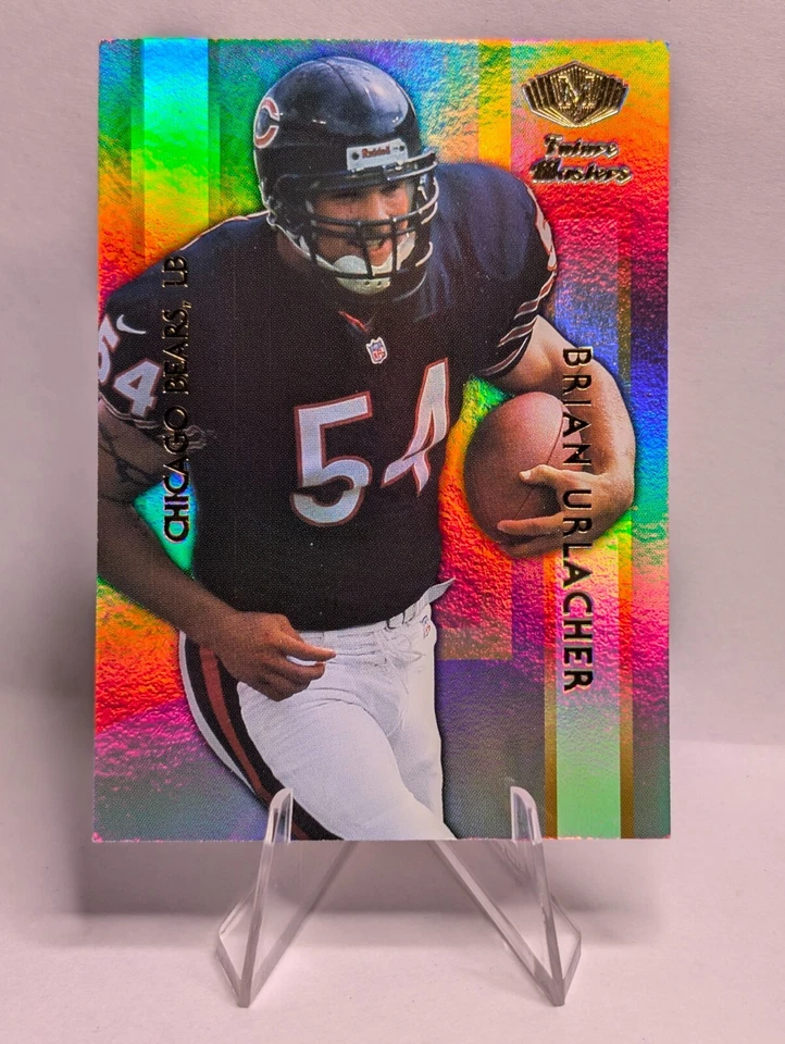 2000 Collectors Edge Future Masters Gold Brian Urlacher #FM5 RC 1197/2000 HOF - Image 1 of 2