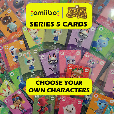 Animal Crossing Amiibo Cards Series 5 All Cards 401 - 448 Nintendo Switch NEW • 6.95£