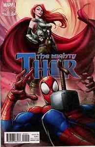 MIGHTY THOR 20 VOL 2 PATRICK BROWN MARY JANE VARIANT SPIDERMAN
