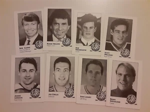 FLORIDA PANTHERS NHL FIRST SEASON Lot 8 Cards Oversized B/W w/ 1st Year Schedule - Picture 1 of 2