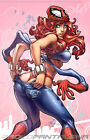 SIGNED PAOLO PANTALENA SDCC  SPIDERMAN MARY JANE RISQUE FREE SHIPPING MARVEL!