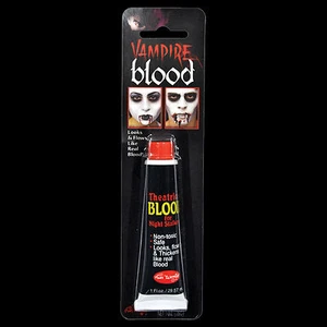 Horror Realista Falso-ZOMBIE VAMPIRE BLOOD TUBO-Cosplay Disfraz Maquillaje Accesorio - Imagen 1 de 3