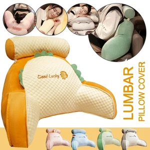Soft Reading Pillow Back Rest Lumbar Support Arm Seat Cushion Lounger Relax Pad - Picture 1 of 12
