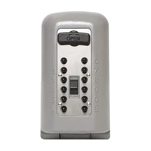 KIDDE 2047 Lock Box,Titanium,Push Button,5 Keys 45EU98 - Picture 1 of 1