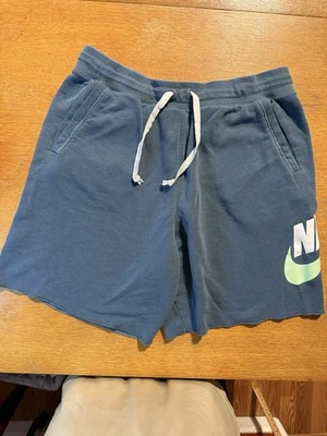 Pantalones Cortos Nike Tech Polar Para Hombre L Azul Teal Cordón Informal Gimnasio Estilo Retro Usados en Excelente Condición Foto 1 de 4