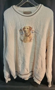 Suéter Tejido Grueso Shenandoah Labrador Retriever Pájaro Perro Caza Talla XL - Imagen 1 de 8